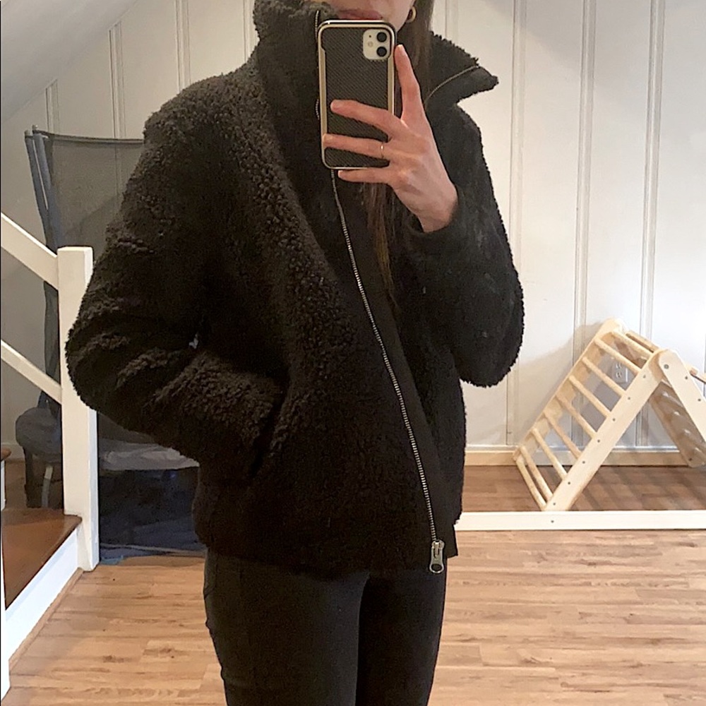 H&M Sherpa teddy jacket